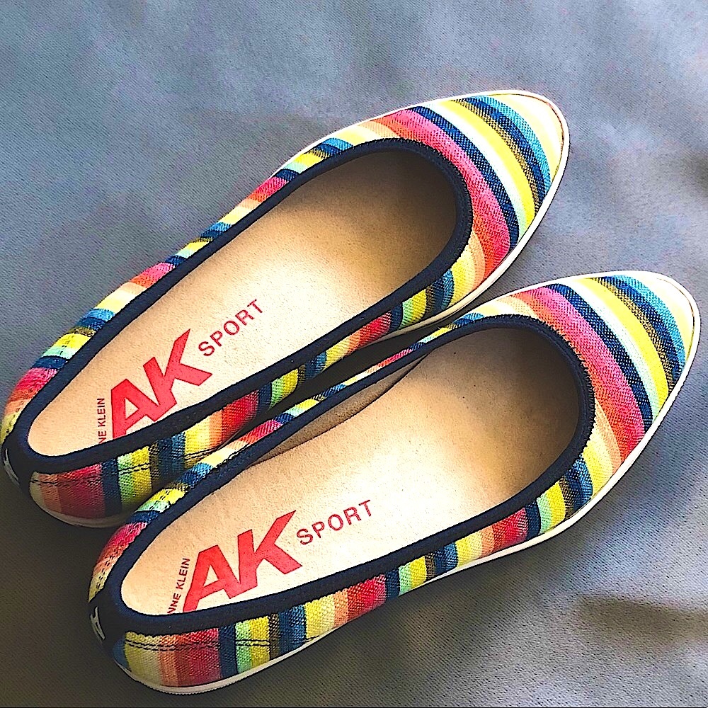 New Anne Klein Sport Women's Flats OverTheTop 6.5M New Without Box